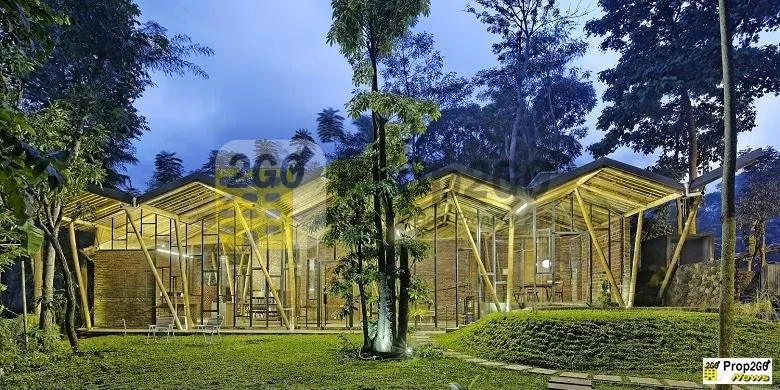 "Dancing Mountain House", Karya Arsitek Indonesia Terbaik Se-Asia