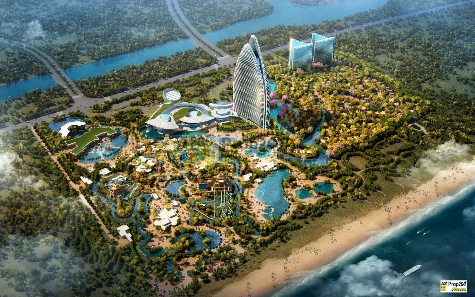 Atlantis Resort China Seluas 62 hektar dengan Aquaventure nan Eksotik dan Unik