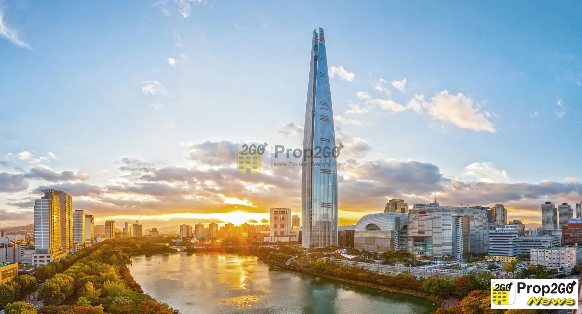 Lotte World Tower Seoul Resmi Dinobatkan Sebagai Pencakar Langit Terjangkung Kelima di Dunia