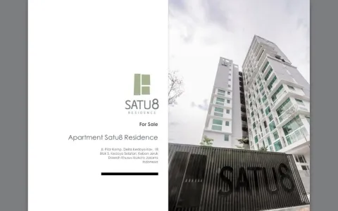 Apartemen Satu8 Residence – 2 1 BR (105 m2) Unfurnished