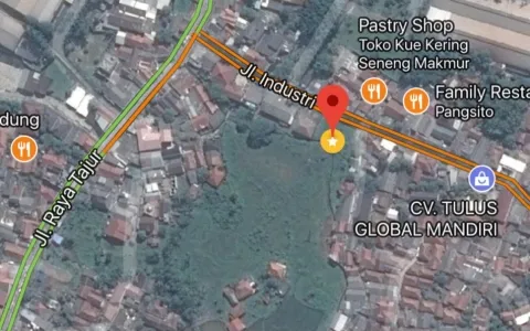 Kavling Jalan Industri Citeureup Bogor