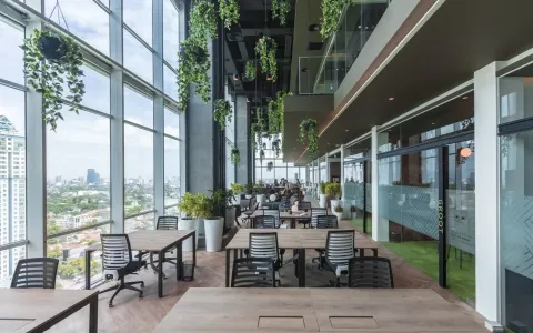 Office Green House Design Elegan, Kuningan, Jakarta Selatan