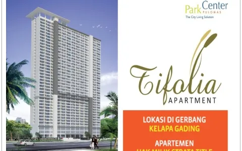 Apartemen Tifolia 1 BR Pulomas Park Center, Kelapa Gading