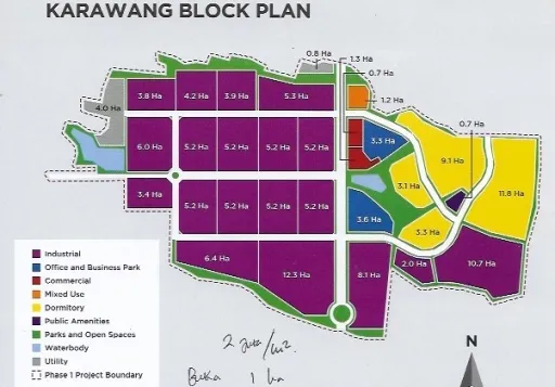 Lahan Strategis Karawang New Industry City