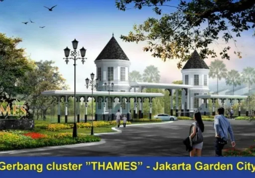 Rumah Komplek Jakarta Garden City, Cluster Thames, Cakung