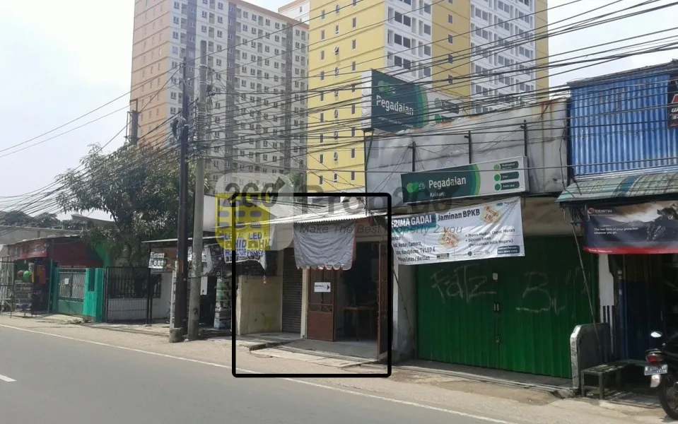 Sewa Rumah   Kios Pinggir Jl Raya Bogor , Pasar Rebo