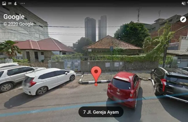 Jual Rumah Jl Gereja Ayam Pasar Baru, ST-R857