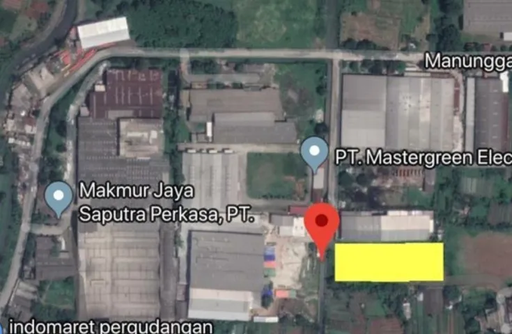 Dijual Kavling Jl Industri Keroncong Jati Uwung, Jatake