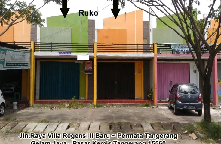 Ruko Permata Tangerang 2 Unit Gandeng, Mauk Tangerang