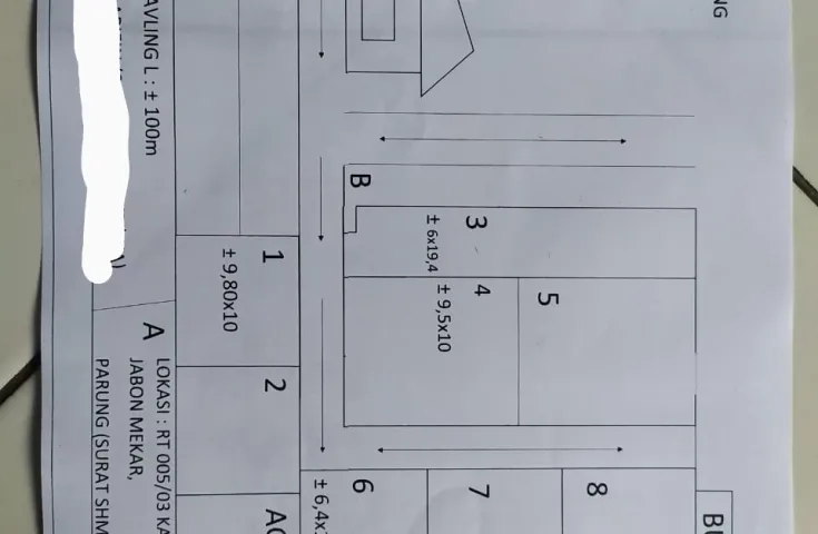 8 Kavling Tanah Parung Bogor | MA-KA006