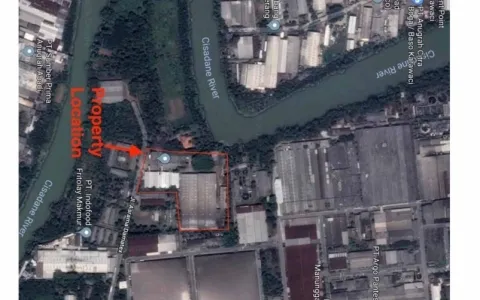 Dijual Pabrik   Gudang Jl. M.H. Tamrin Cikokol Tangerang