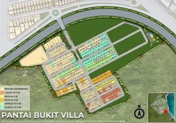 Dijual Kavling Pantai Bukit Villa, PIK 2