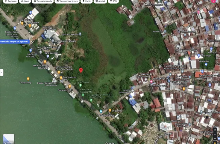 Dijual Tanah Jl Danau Tanjung Bunga, Makassar