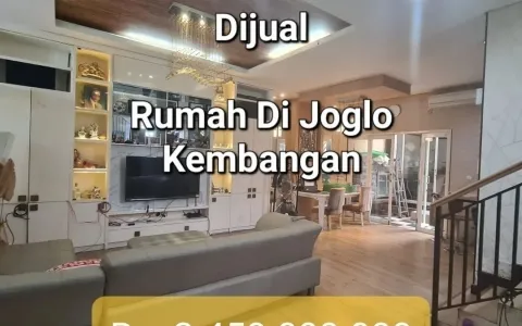 Dijual Murah Rumah Jl Strategi V Blok GI Joglo, Kembangan