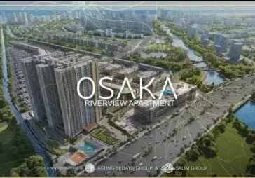 Disewakan Apartement Osaka Riverview Lokasi Strategis