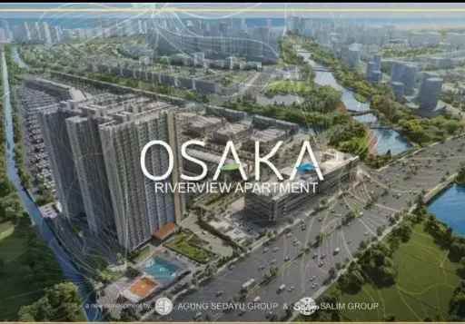 Disewakan Apartement Osaka Riverview Lokasi Strategis