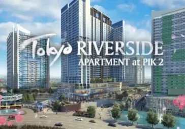 Sewa Apartemen Tokyo Riverside, PIK 2