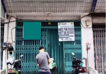 Disewakan Ruko Karang Permai jakarta Pusat