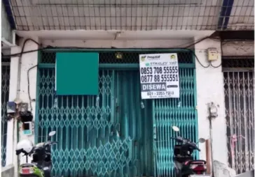 Disewakan Ruko Karang Permai jakarta Pusat