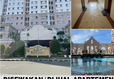 Disewakan Apartemen Gading Mediterania Residences, Kelapa Gading Jakarta Utara