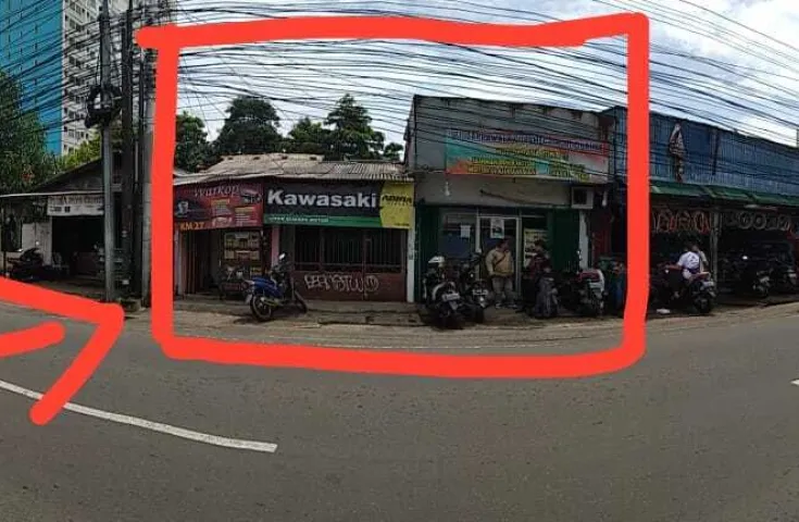 Disewakan Rumah Plus Kios Jl Raya Bogor Kec, Pas Rebo