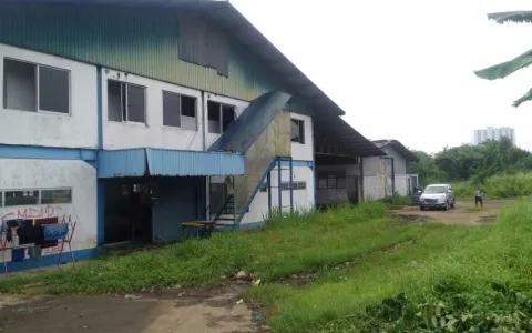 Gudang Jl. Soleh Iskandar, Tanah Sereal, Bogor - Ex Pabrik Garment