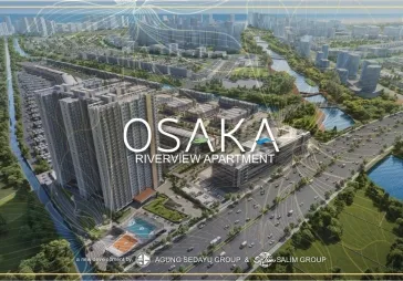 Disewakan Apartemen Osaka Riverview PIK 2