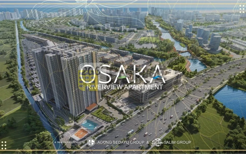 Disewakan Apartemen Osaka Riverview PIK 2