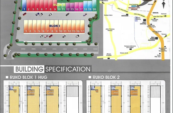 Dijual Cepat Ruko Swadaya City Square , Jakarta