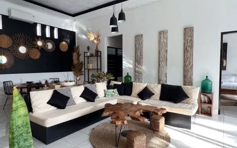 For Rent 2 BR Tropical Villa - Kerobokan Area