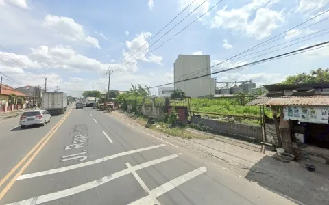 Tanah Pinggir Jalan Raya Pantura, Cibadak, Cikupa, Tangerang