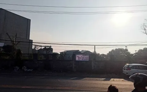 Tanah Pinggir Jalan Raya Pantura, Cibadak, Cikupa, Tangerang
