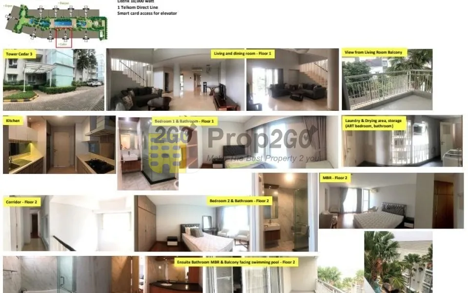 Dijual Cepat Apartemen Puri Park Residences, Kembangan