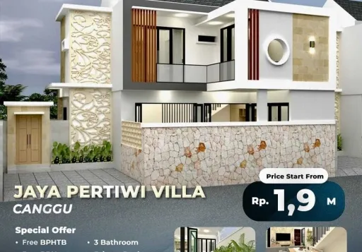 Dijual Villa Jaya Pertiwi Tumbak Bayuh, Canggu