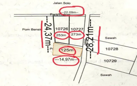 Dijual Cepat Tanah Di Jl. Laksda Adisucipto, Sleman, Yogyakarta