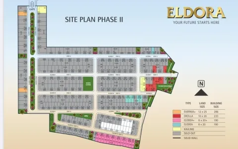 Kavling Double Hoek dijual di Suvarna Sutera Cluster Eldora Tahap 2, Tangerang