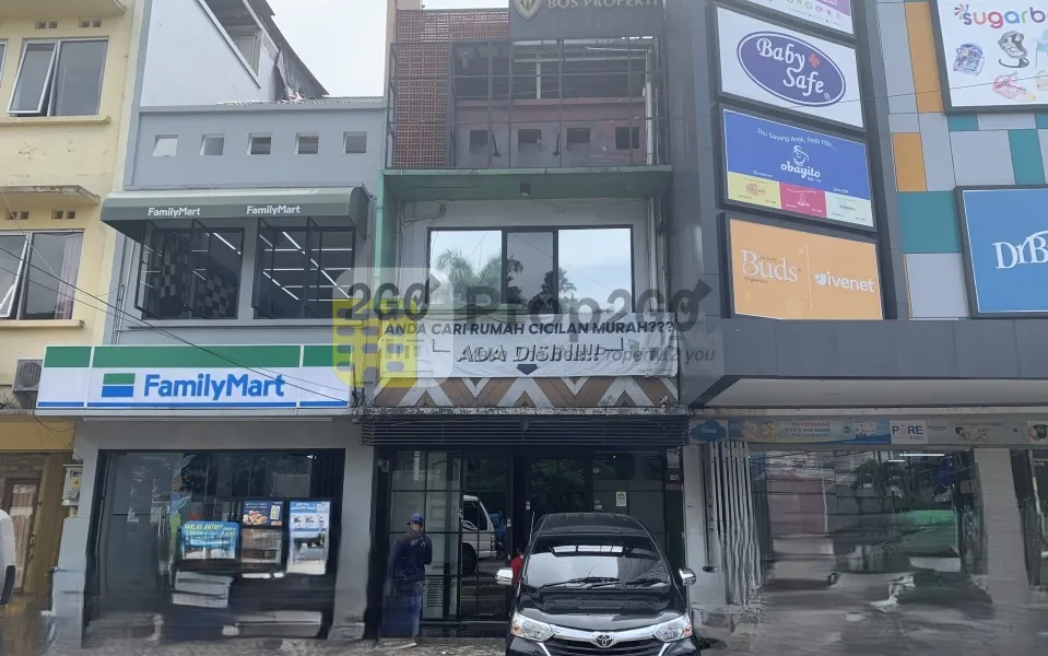 Ruko 5 Lantai Dijual Cepat Di Jl. Jend. Sudirman, Bogor tengah