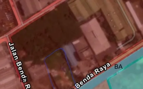 Tanah Dijual Cepat Di Jl. Benda Raya, Kamal Benda, Tangerang