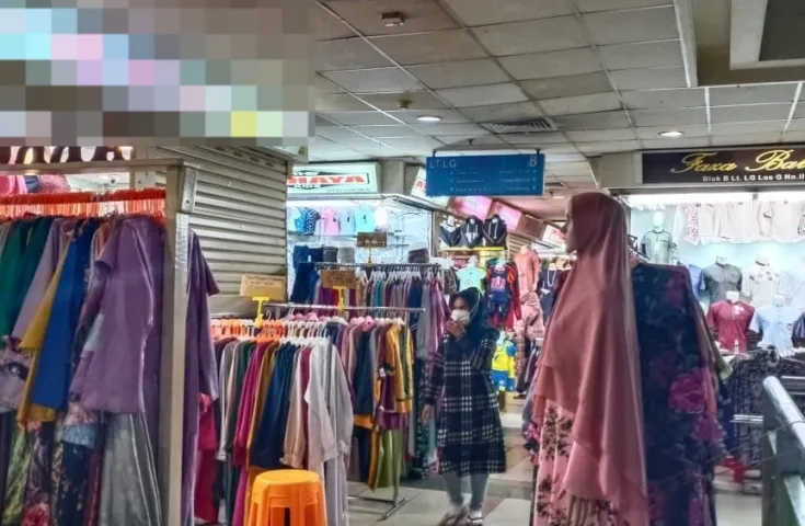 Kios Gandeng Dijual Cepat di Tanah Abang, Jakarta Pusat