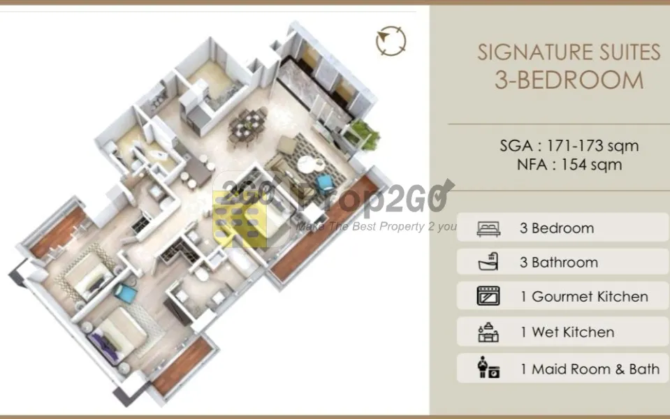 Disewakan Apartemen Stature Residences
