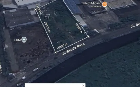 Tanah Dijual Cepat Di Jl. Benda Raya, Kamal Benda, Tangerang
