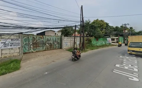Tanah Dijual Cepat Di Jl. Benda Raya, Kamal Benda, Tangerang