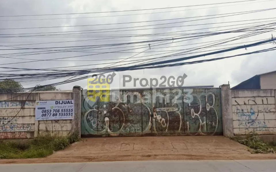 Tanah Dijual Cepat Di Jl. Benda Raya, Kamal Benda, Tangerang