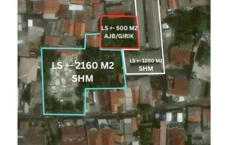 Dijual Tanah di Pasar Minggu