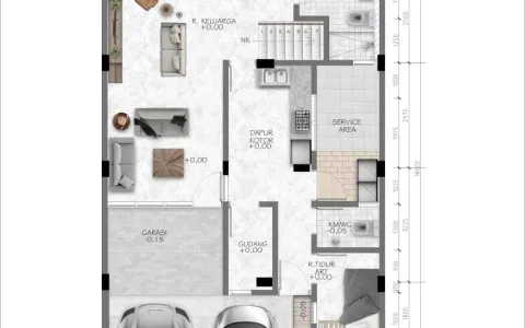 Dijual Rumah Baru di Permata Buana Land D