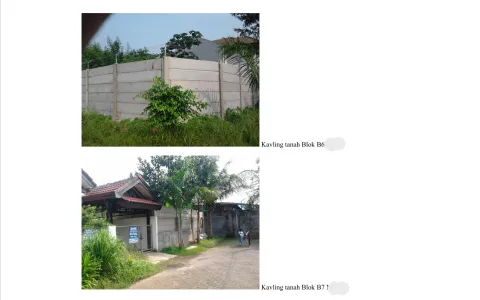 Dijual Kavling di Pulogebang, Cakung, Jakarta Timur