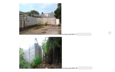 Dijual Kavling di Pulogebang, Cakung, Jakarta Timur