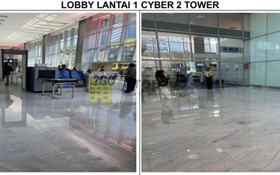 Disewakan Space Office di Gedung Cyber 2 Tower, Kuningan, Jakarta selatan