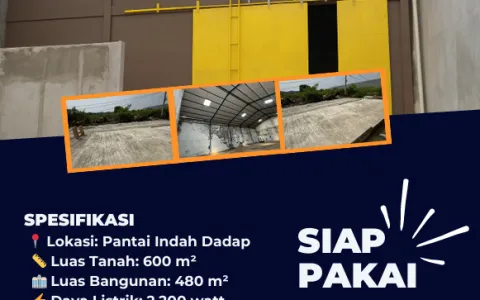 Sewa Gudang Strategis Pantai Indah Dadap, Tangerang