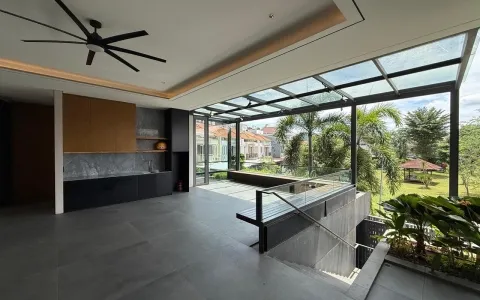 Dijual rumah Bergaya Minimalis Tropical Resort di Daan Mogot Baru
